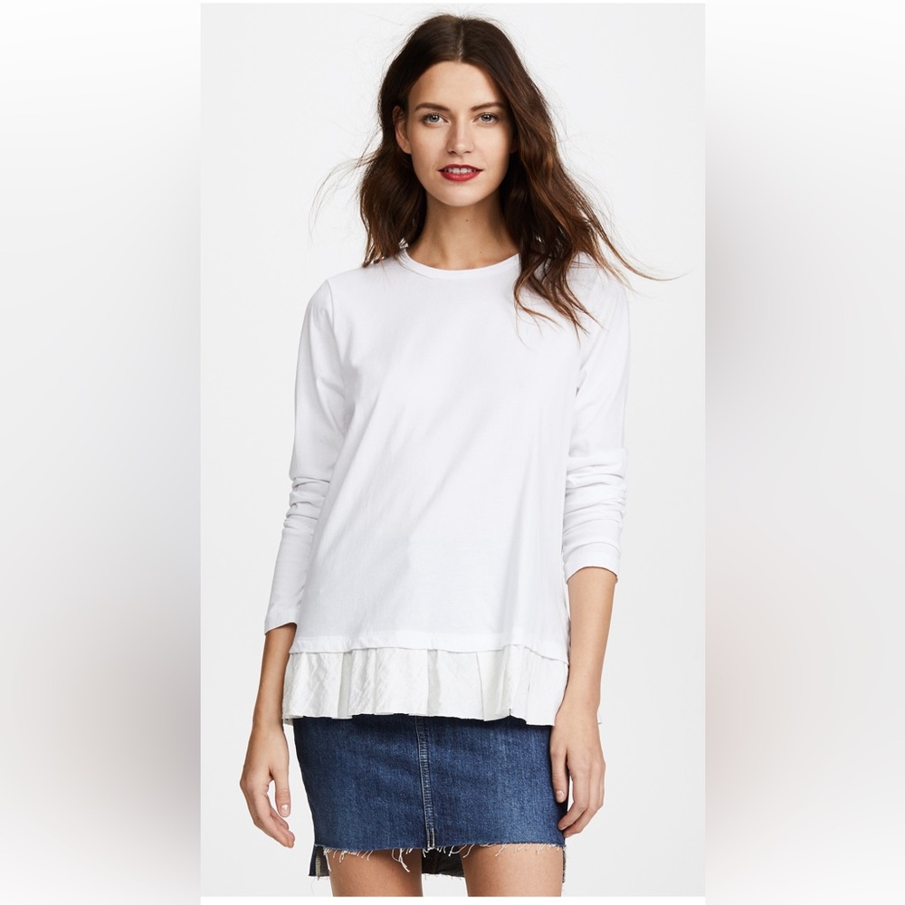 NWOT Clu - Clu Too ruffled top
